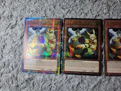 Yugioh - Droll & Lock Bird - Quarter Century Secret Rare AMERICAN NM - Image 2