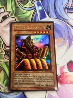 GUARDIAN SPHINX FRENCH ULTRA RARE DB2-EN224 FR224 LIGHT PLAY YUGIOH TCG - Image 1