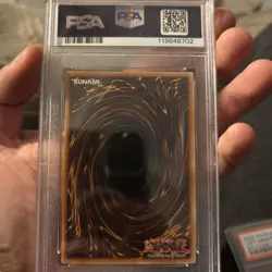 2022 Yugioh BLCR-EN104 Right Arm of the Forbidden One Starlight Rare 1st PSA 9 - Image 3