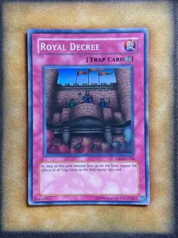 Yugioh Royal Decree DB2-EN106 Super Rare NM - Image 1