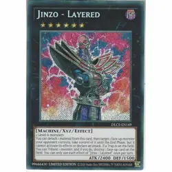 Jinzo - Layered Yu-Gi-Oh! DLCS-EN149 Secret Rare - Image 1