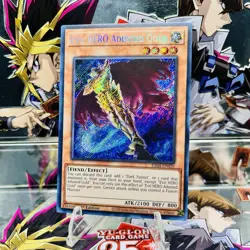 Yugioh Evil HERO Adusted Gold RA04-EN029 Secret Rare 1st Ed Near Mint - Image 1
