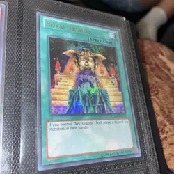 Yu-Gi-Oh! TCG Royal Tribute LCYW-EN195 Ultra Rare Near Mint - Image 1