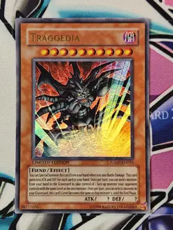 JUMP-EN033 Tragoedia Ultra Rare Limited Edition Yugioh - Image 1
