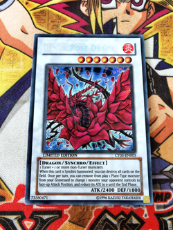 Black Rose Dragon ct05-en003 Ltd Ed (VLP) Secret Rare Yu-Gi-Oh! - Image 1