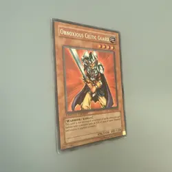 (57) Yugioh TCG #CT1-EN006 Obnoxious Celtic Guard Limited Edition Secret HP/DMG - Image 3