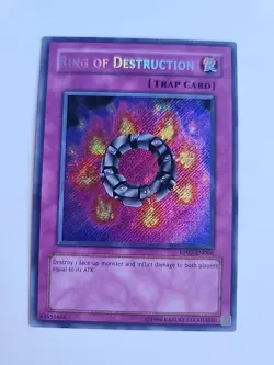 Ring of Destruction RP02-EN066 (Secret Rare) Unlimited #Y93 - Image 1