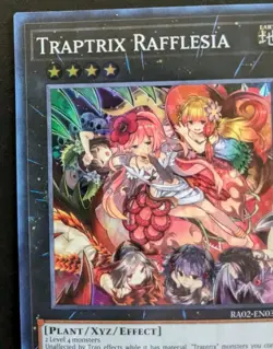 Traptrix Rafflesia RA02-EN034 1st Edition Super Rare Rarity Collection II YuGiOh - Image 2