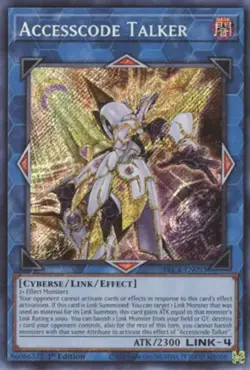 Yugioh! Accesscode Talker - BLCR-EN093 - Secret Rare - 1st Edition Near Mint, En - Image 1