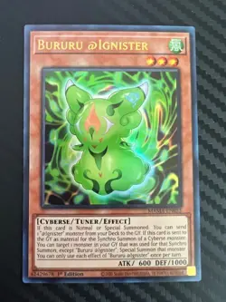 Yugioh Bururu @Ignister MAMA-EN055 Ultra Rare 1st Ed NM - Image 1