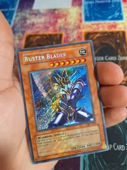 Yu-Gi-Oh! TCG Buster Blader BPT-008 Limited Secret Rare MP Foil Bleed - Image 3