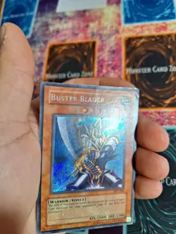 Yu-Gi-Oh! TCG Buster Blader BPT-008 Limited Secret Rare MP Foil Bleed - Image 5