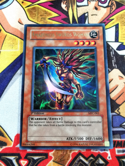 Amazoness Swords Woman mfc-061 1st Edition (NM+) Ultra Rare Yu-Gi-Oh! - Image 1