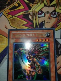 Amazoness Swords Woman mfc-061 1st Edition (NM+) Ultra Rare Yu-Gi-Oh! - Image 2