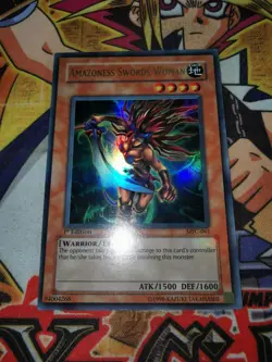 Amazoness Swords Woman mfc-061 1st Edition (NM+) Ultra Rare Yu-Gi-Oh! - Image 3