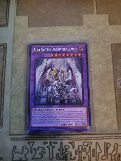 YUGIOH ALBA SYSTEM DOGMATIKALAMITY BLMM-EN011 SECRET 1ST ED NM - Image 1
