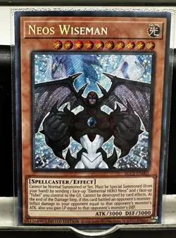 Yu-Gi-Oh! TCG Neos Wiseman - Battles of Legend: Chapter 1 BLC1-EN007 - Image 1
