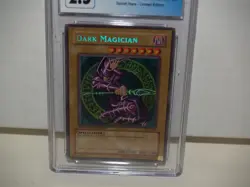 Dark Magician 2002 BPT-001 Secret Rare Ltd Ed CGC 2.5 Tin Yugioh - Image 3