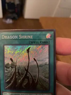 Dragon Shrine LCKC-EN075 Unlimited Secret Rare Near Mint +Bonus FREE SHIPPING! - Image 5