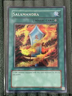 Yu-Gi-Oh! TCG Salamandra DDS-006 Prismatic Secret Rare - Image 1