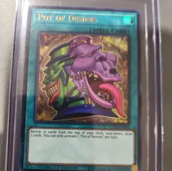 Yugioh - Pot of Desires - CT14-EN004 - Ultra Rare Limited Edition - Image 2