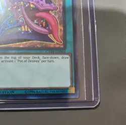 Yugioh - Pot of Desires - CT14-EN004 - Ultra Rare Limited Edition - Image 4