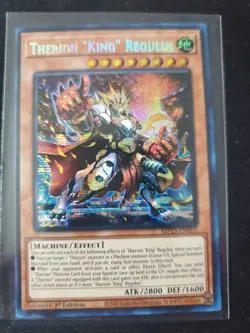 Yu-Gi-Oh! TCG Therion "King" Regulus 25th Anniversary TiN: Dueling Heroes... - Image 1