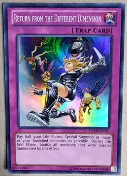 Return from the Different Dimension -Yu-gi-oh!- DPKB-EN038 - Unlimited - SR - NM - Image 1