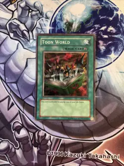 (55) Yu-Gi-Oh! TCG Toon World MRL-076 Super Rare Unlimited MP/HP - Image 1