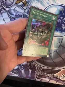 (55) Yu-Gi-Oh! TCG Toon World MRL-076 Super Rare Unlimited MP/HP - Image 3