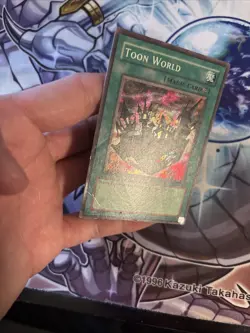 (55) Yu-Gi-Oh! TCG Toon World MRL-076 Super Rare Unlimited MP/HP - Image 4