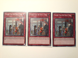 Yugioh | 3x | There Can Be Only One | EXFO | Unlimited Edition | Super Rare | NM - Image 1