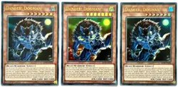 3 x MP19-EN139 Danger! Dogman! - Ultra Rare 1st Edition Near Mint YuGiOh Card - Image 1
