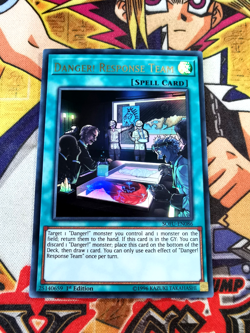 Danger! Response Team sofu-en086 1st Edition (NM+) Ultra Rare Yu-Gi-Oh! - Image 1