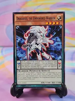 Yu-Gi-Oh TCG Card | Dragodies, the Empowered Warrior TDIL-EN093 First Edition - Image 1