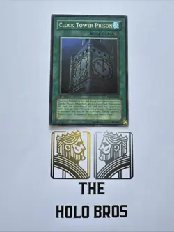 Yu-Gi-Oh TCG Clocktower Prison EOJ-EN048 1st Edition Ultimate Rare - Image 2
