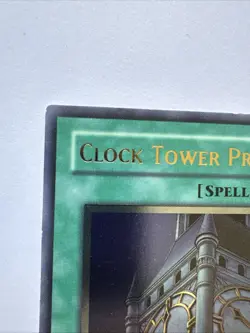 Yu-Gi-Oh TCG Clocktower Prison EOJ-EN048 1st Edition Ultimate Rare - Image 3