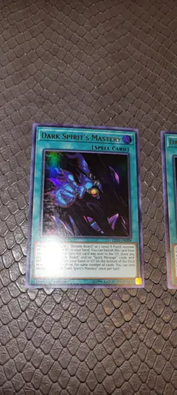X3 Dark Spirit's Mastery LED5-EN004 Ultra Rare 1st Edition LP - Image 2