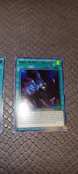 X3 Dark Spirit's Mastery LED5-EN004 Ultra Rare 1st Edition LP - Image 4
