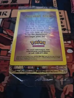 Ancient Mew Pokemon Promo Card 2000 Sealed with Excellent Centering - Image 3