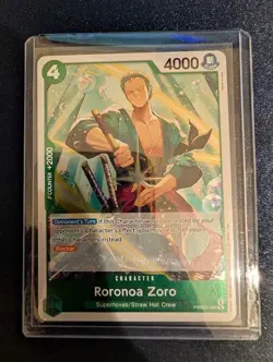 One Piece card PRB02-006 Roronoa Zoro R The Best vol.2 English - Image 1