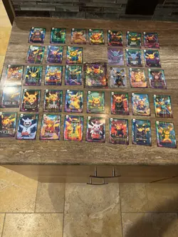 POKEMON PIKACHU COSPLAY! NON TCG Lot OF 35 + cards & Limited Edition Card - Image 1