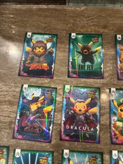 POKEMON PIKACHU COSPLAY! NON TCG Lot OF 35 + cards & Limited Edition Card - Image 3