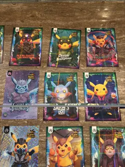 POKEMON PIKACHU COSPLAY! NON TCG Lot OF 35 + cards & Limited Edition Card - Image 4