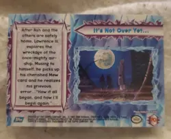 It’s Not Over Yet #70 Vintage Topps Pokemon The Movie 2000 Rare Trading Card - Image 2