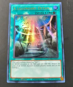 Yu-Gi-Oh! A Legendary Ocean Ultra Rare Spell Card MAMA-EN079 1st Edition NM - Image 1