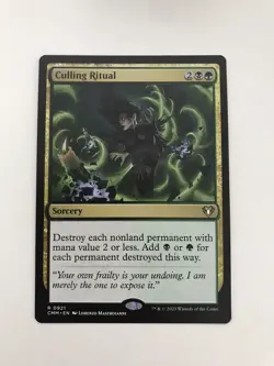 Culling Ritual MTG Magic the Gathering Card NM Near Mint CMM - Image 1