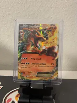 Pokemon TCG Charizard EX Flashfire XY Holo Rare Card 12/106 - Image 1