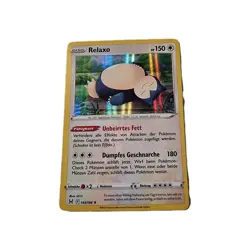 Relaxo 143/196 DE | Pokemon Card Snorlax | Carte Pokemon Ronflex | Holo | Lost - Image 1