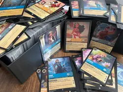 Disney Lorcana Cards Bulk Lot 500 Mixed Random Lot TCG (Some Rare/Foil) - Image 2